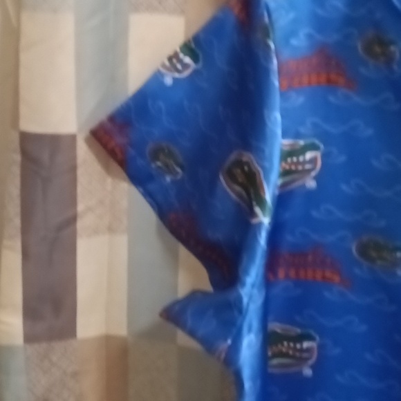 FINAL PRICE CONCEPT'S SPORTS UF GATORS orange/blue/white s/s night shirt Sz Lrg - Picture 5 of 9